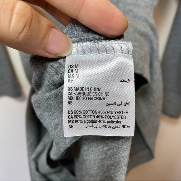 Jenni Intimates | Not Today Christmas Cat Rudolph Print Sleep Shirt Gray Medium - Picture 7 of 9